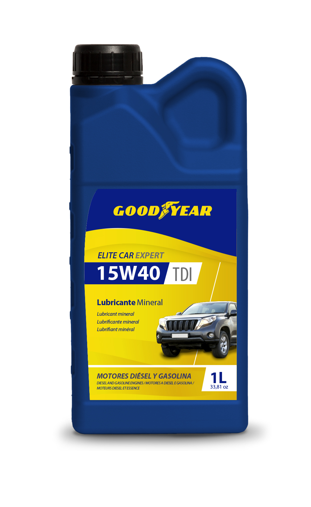 GY154001001  ACEITE GOODYEAR ELITE CAR 15W40 TDI 1L