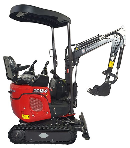 HAXR12-8  MINIEXCAVADORA HAUSER XR 12-8