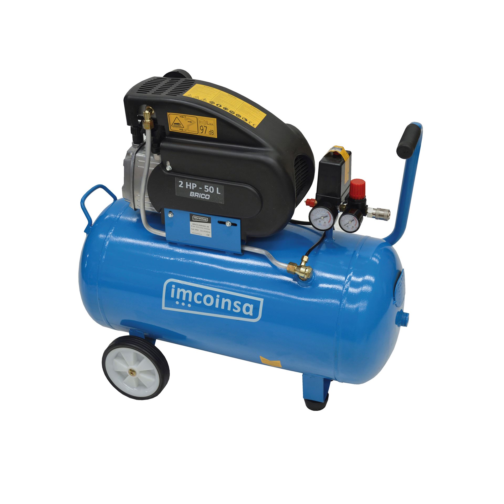 IM0459  COMPRESOR BRICO 2HP 50L