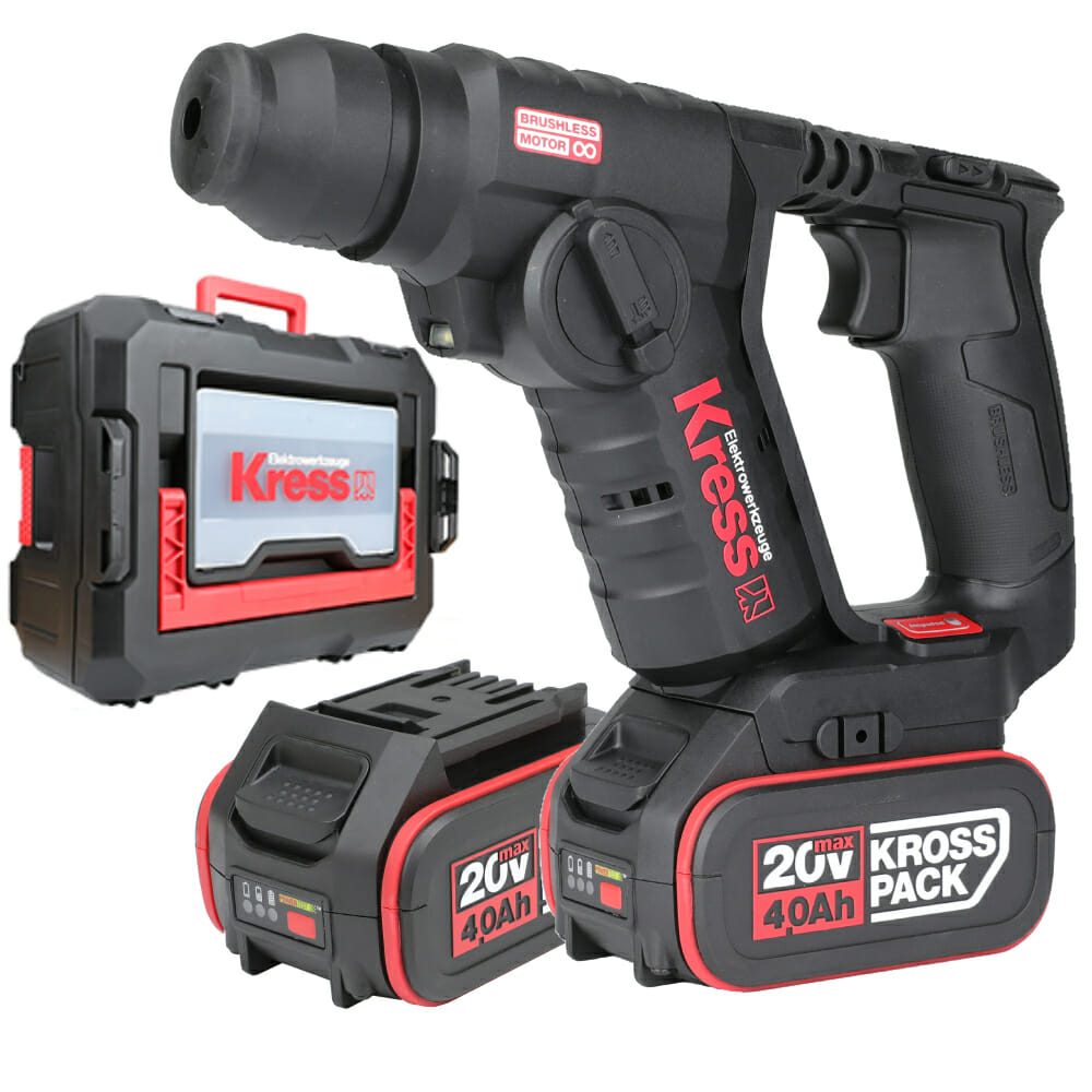 KRKUC50.2  Martillo combinado BL 20V 2bat 4Ah