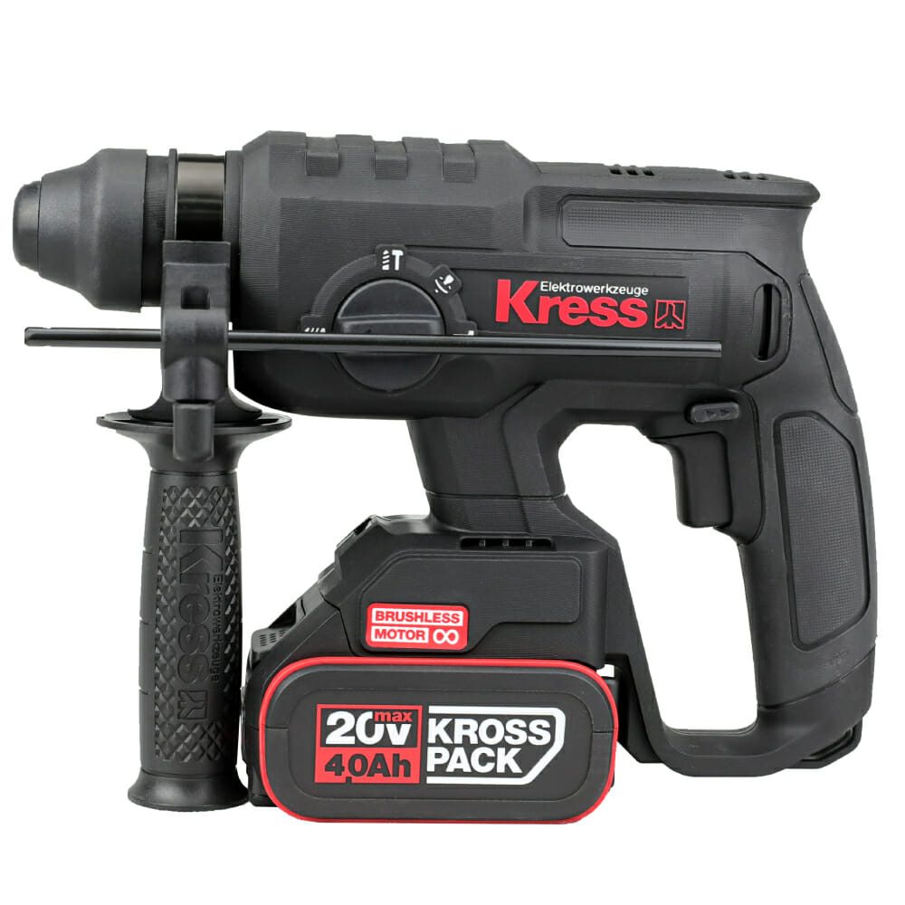 KRKUC60.2  Martillo combinado BL 20V 2bat 4Ah