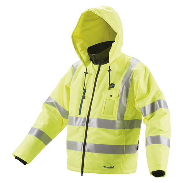 MKCJ106DZM  CHAQUETA CALEFACTABLE 12V ALTA VISIBILIDAD T/M