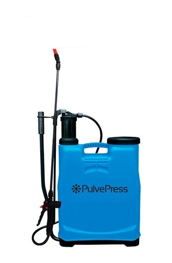 SI818  PULVERIZADOR PULVEPRESS 16 LITROS (LANZA FIBRA)