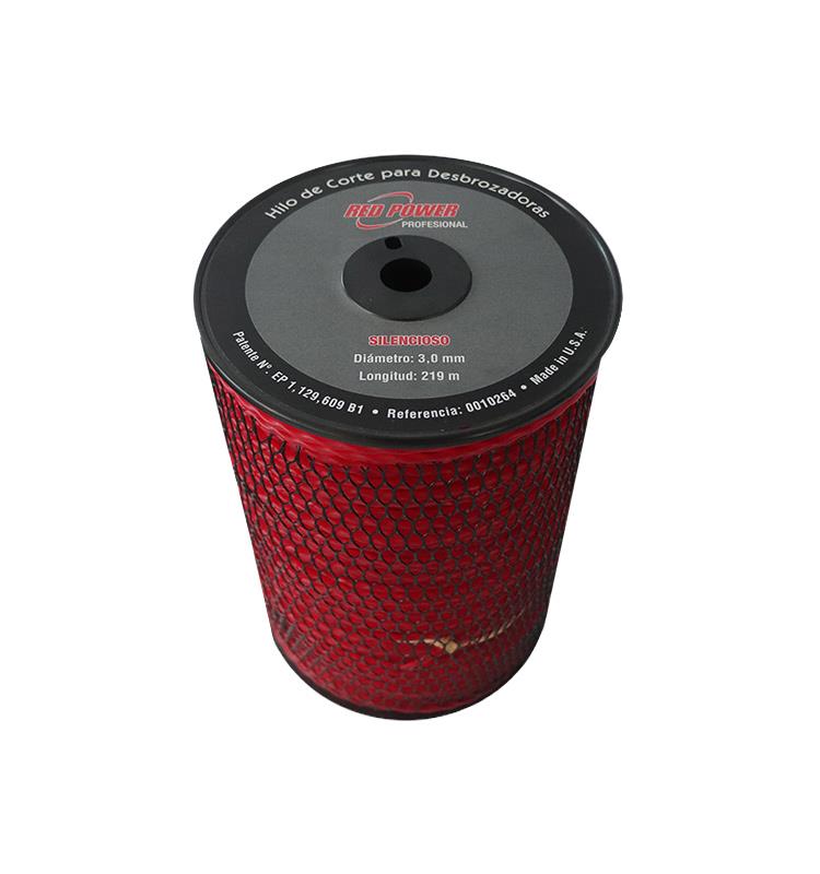 TBL0010271  Hilo Desb. Nylon 3,9mm x 76m VORTEX ROJO